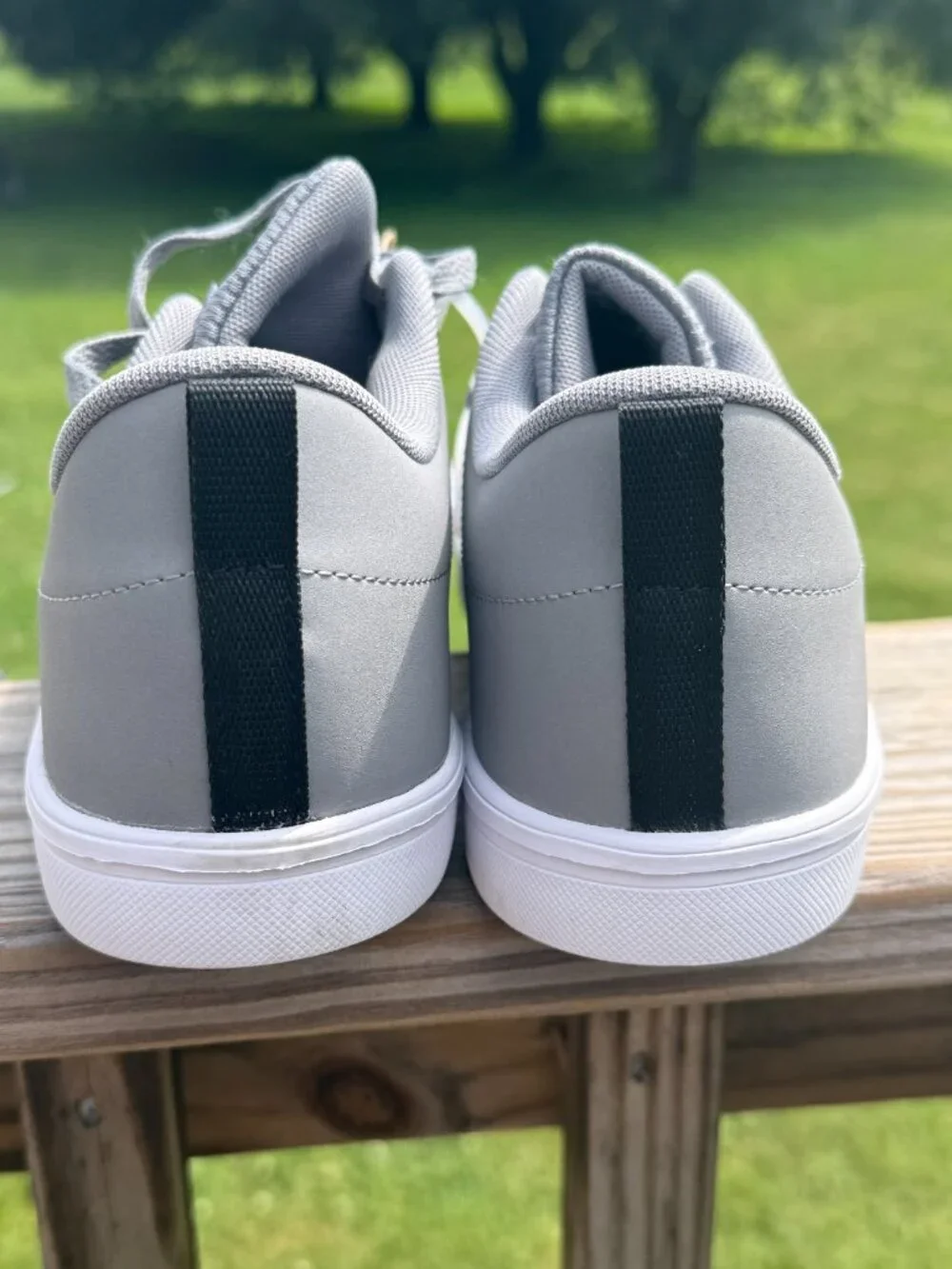 Adidas VS Pace 2.0 K Gray Sneakers NWT Minimalist Streetwear Men 5.5 W7 3919